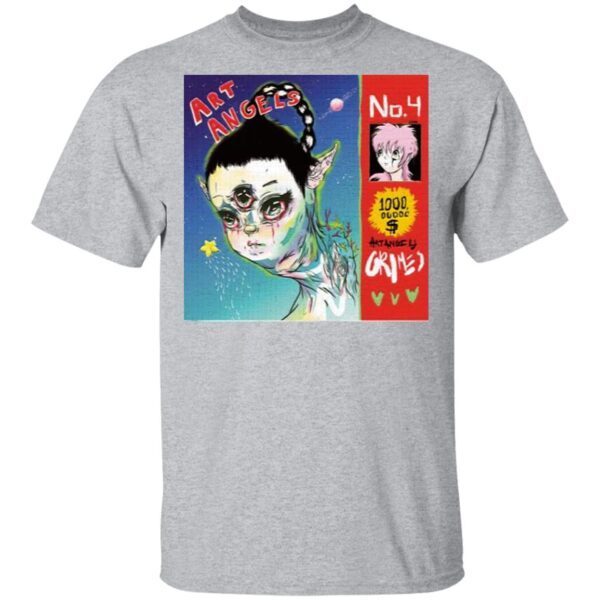 Grimes Merch Art Angels T-Shirt