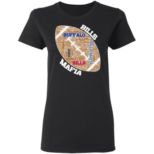 Buffalo Bills Mafia Yeldon 2020 Rugby Ball T-Shirt