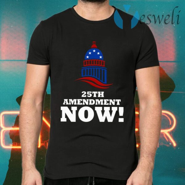 25th Amendment Now Remove Trump from Office T-Shirts