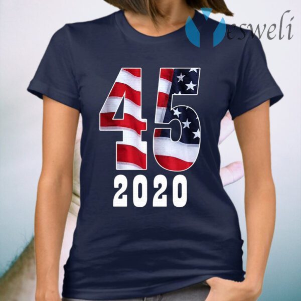 45th President Donald Trump 2020 T-Shirt