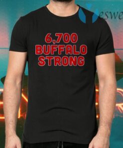 6,700 buffalo strong T-Shirts