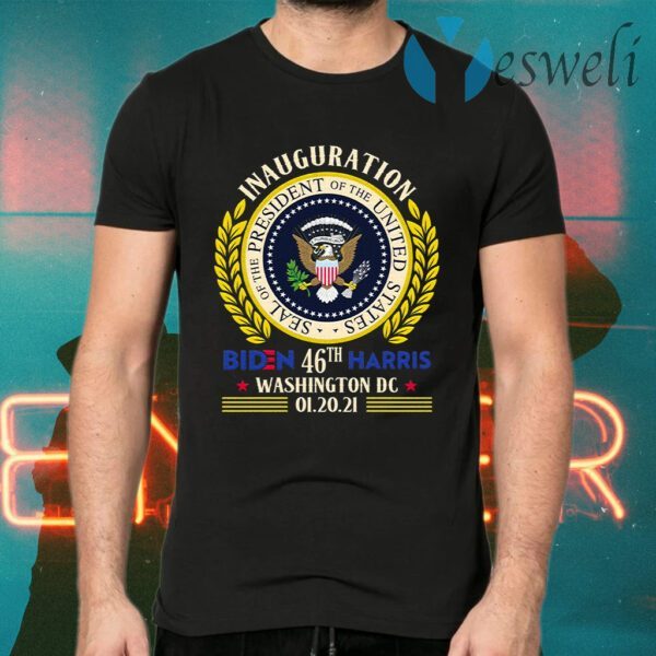 Biden 46th President Day Inauguration 2021 Gift T-Shirts