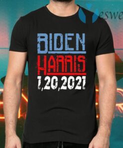 Biden Harris 1 20 2021 T-Shirts