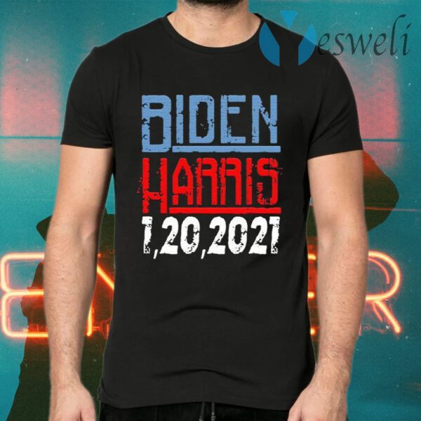 Biden Harris 1 20 2021 T-Shirts