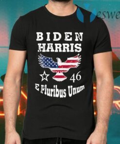 Biden Harris E Pluribus Unum 2021 Inauguration Eagle American Flag T-Shirts