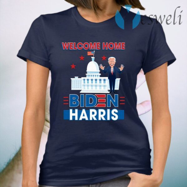 Biden Harris Welcome to the White House 46th President Inauguration Day 2021 T-Shirt