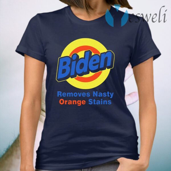 Biden Removes Nasty Orange Stains Vote Democrat T-Shirt