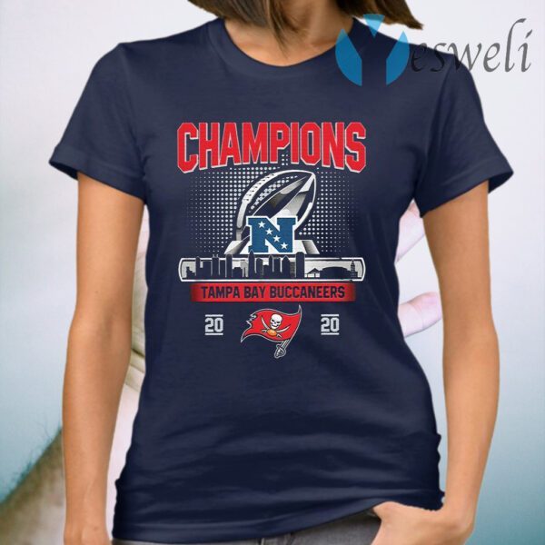 Champions Tampa Bay Buccaneers 2020 NFC T-Shirt