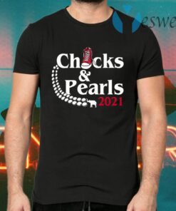 Chucks and Pearls 2021 Harris Biden T-Shirts