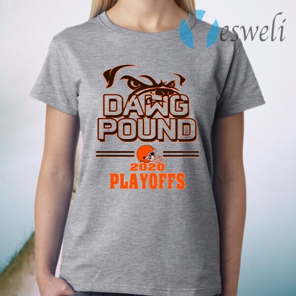 Dawg Pound 2020 Playoffs Cleveland Browns T-Shirt