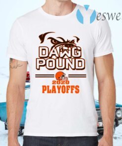 Dawg Pound 2020 Playoffs Cleveland Browns T-Shirts