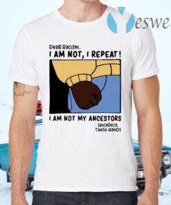 Dear Racism I Am Not I Repeat I Am Not My Ancestors T-Shirts