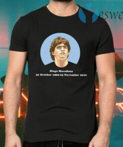 Diego Maradona 30 October 1960-25 November 2020 T-Shirts