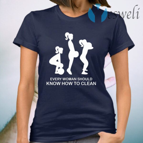 Every woman should know how to clean T-Shirt
