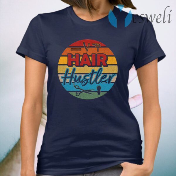 Hair Hustler Retro Vintage T-Shirt