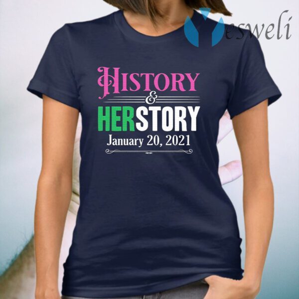 History Herstory Inauguration Day 2021 T-Shirt