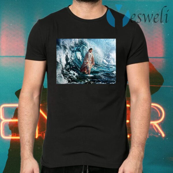 Jesus God He walks on water T-Shirts