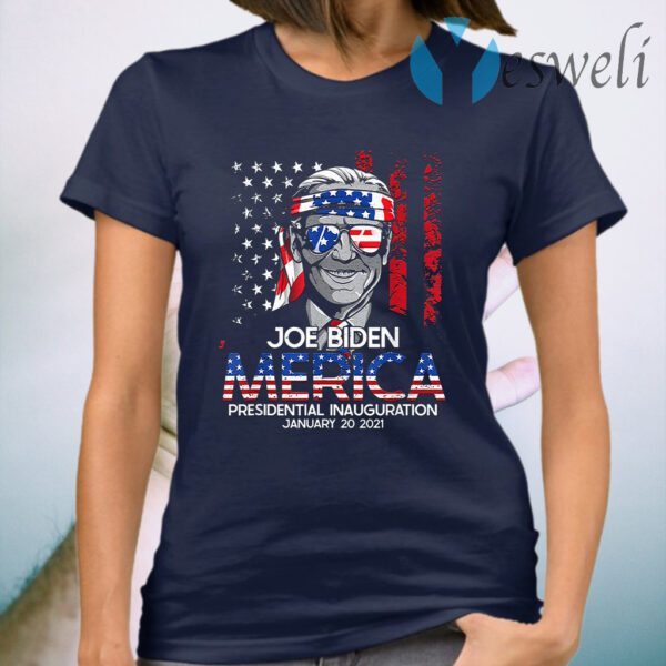 Joe Biden Merica Presidential Inaguration T-Shirt