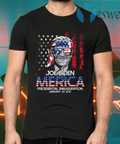 Joe Biden Merica Presidential Inaguration T-Shirts