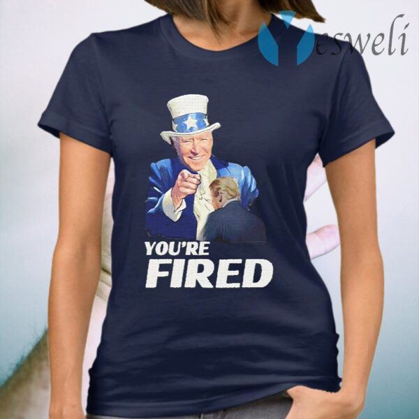 Joe Biden Uncle Sam You’re Fired Trump Loser Byedon T-Shirt
