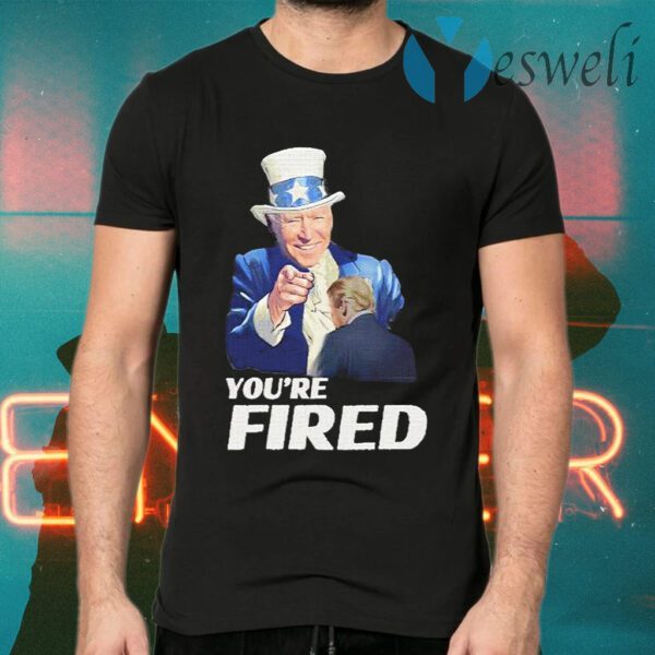 Joe Biden Uncle Sam You’re Fired Trump Loser Byedon T-Shirts