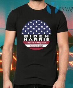 Joe Biden and Kamala Harris Presidential inauguration january 20 2021 T-Shirts