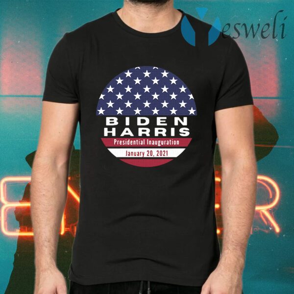 Joe Biden and Kamala Harris Presidential inauguration january 20 2021 T-Shirts