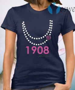 Kamala Harris Pearls of Aka Sorority Is My Sister 1908 Women Right T-Shirt