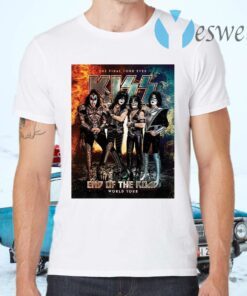 Kiss Band end of the Road world Tour 2021 T-Shirts