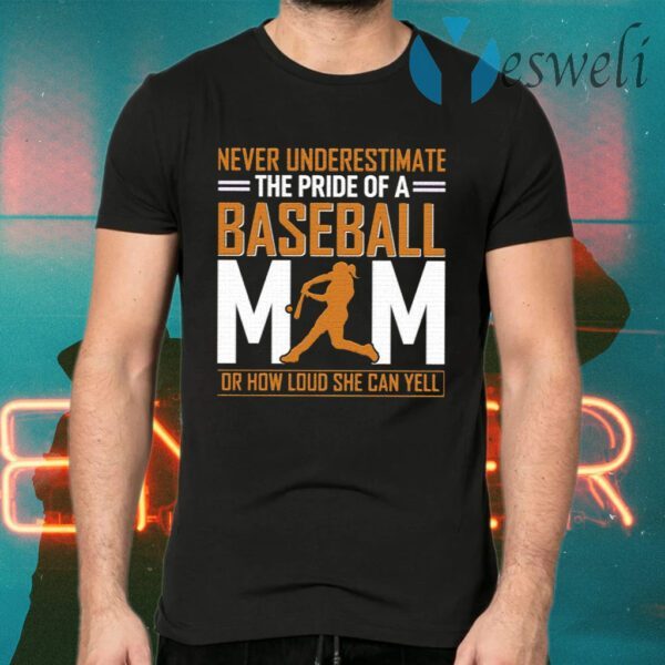MIM De Baseball Quel Point Elle Peut Crier Fort Tata T-Shirts