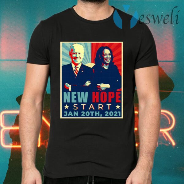 New Hope For 2021 Joe Biden Kamala Harris T-Shirts