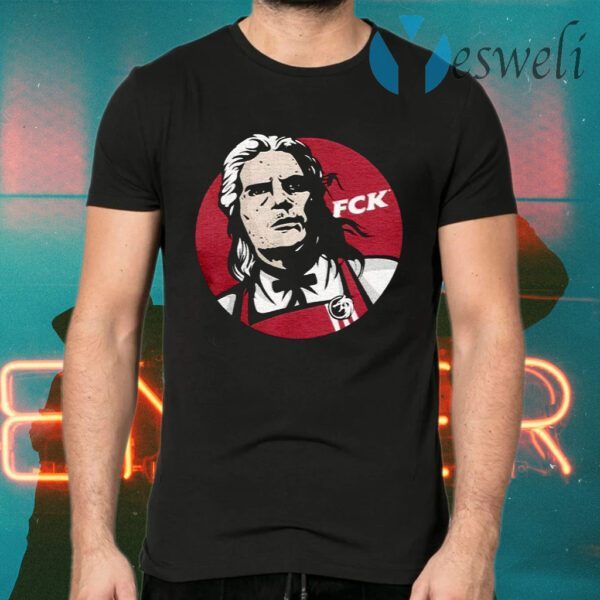 Premium The Witcher Geralt of Rivia FCK KFC T-Shirts