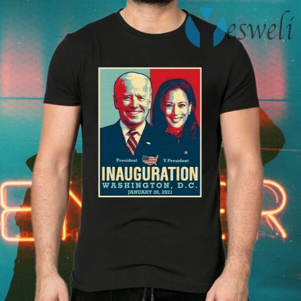 President Joe Biden Kamala Harris 2021 Election Inauguration Day T-Shirts