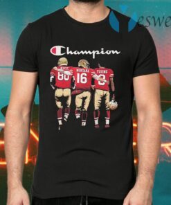 San Francisco 49ers Champion Rice Montana Young T-Shirts