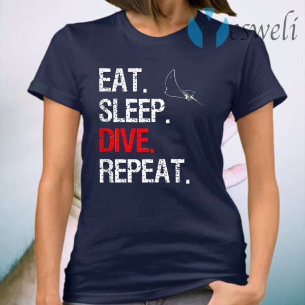 Scuba Eat Sleep Dive Repeat T-Shirt