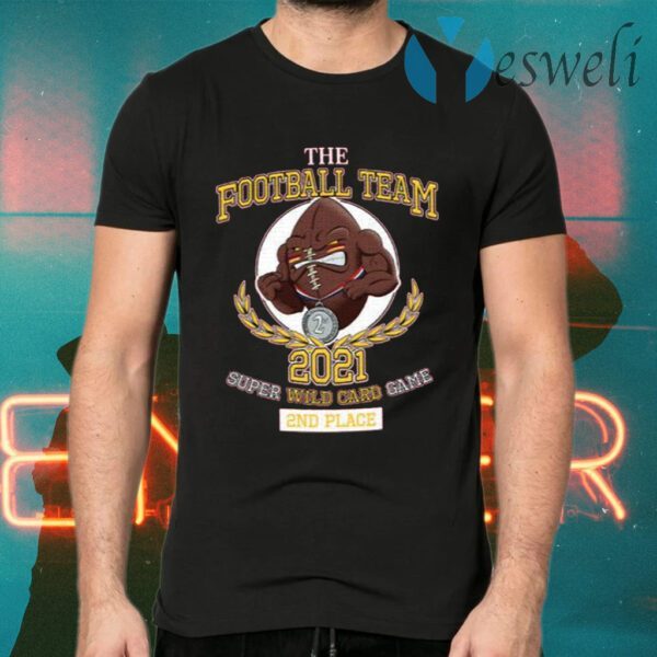 The Football Team 2021 Super Wild Card Game 2nd Place T-Shirts