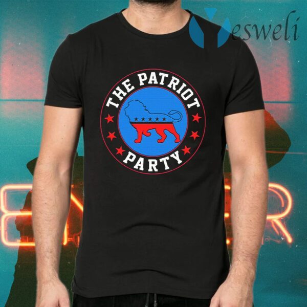 The Patriot Party Lion America Pro Trump T-Shirts