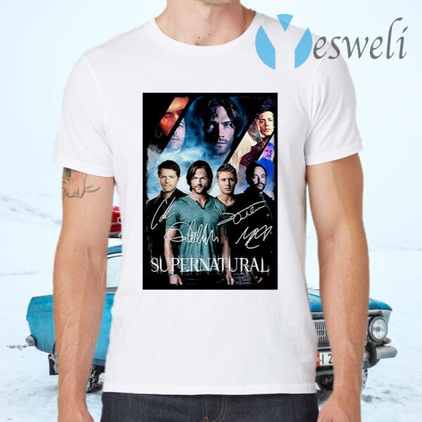 The Supernatural Movie Signature T-Shirts