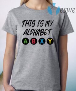 This is my alphabet abxy T-Shirt