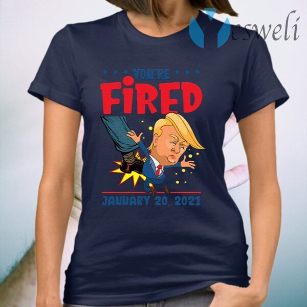 Trump You’re Fired 46th President Inauguration Day 2021 T-Shirt