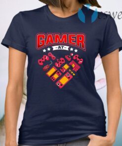 Video Gamer At Heart T-Shirt