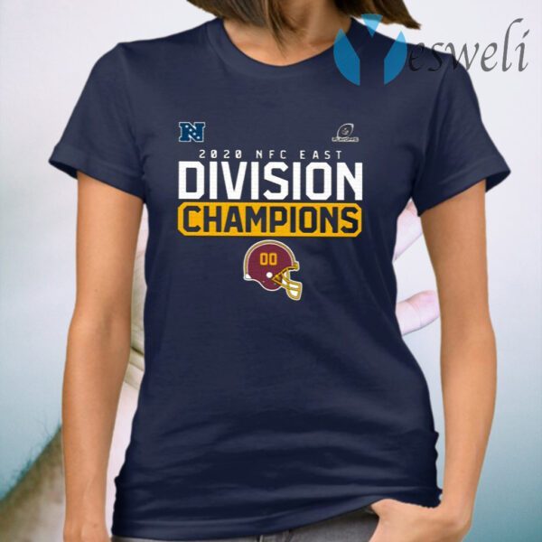 Washington Football Team 2020 NFC East Division Champions T-Shirt