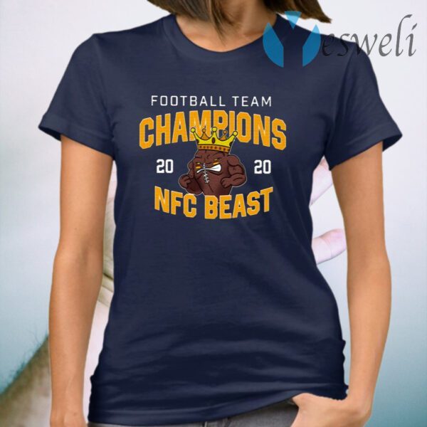 Washington Football Team NFC Beast Champs 2020 T-Shirt