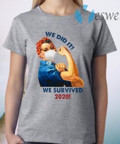 We Did It We Survived Ceramic Coffee T-Shirt