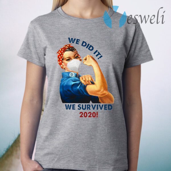 We Did It We Survived Ceramic Coffee T-Shirt