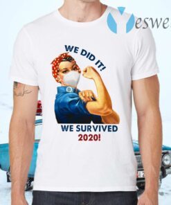 We Did It We Survived Ceramic Coffee T-Shirts