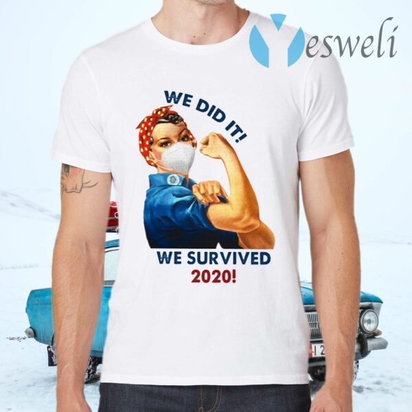 We Did It We Survived Ceramic Coffee T-Shirts