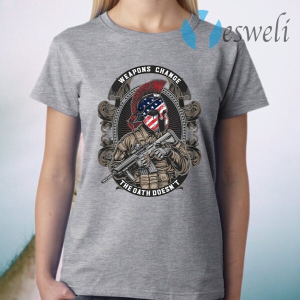 Weapons chance the oath doesn't T-Shirt