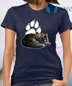 Wolf Sleeping T-Shirt