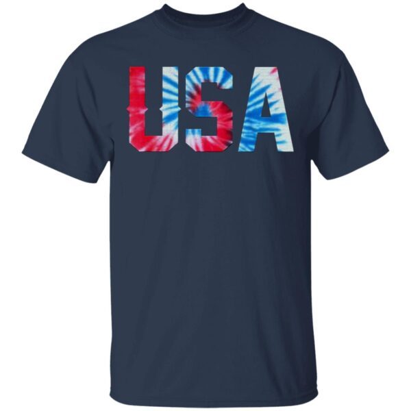 USA Tie Dye Colorful Vintage T-Shirt